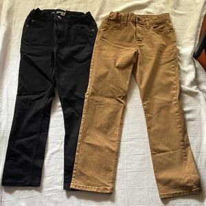 Cat & Jack - Youth Jeans (2) Bundle - Adjustable Waist Size 10
